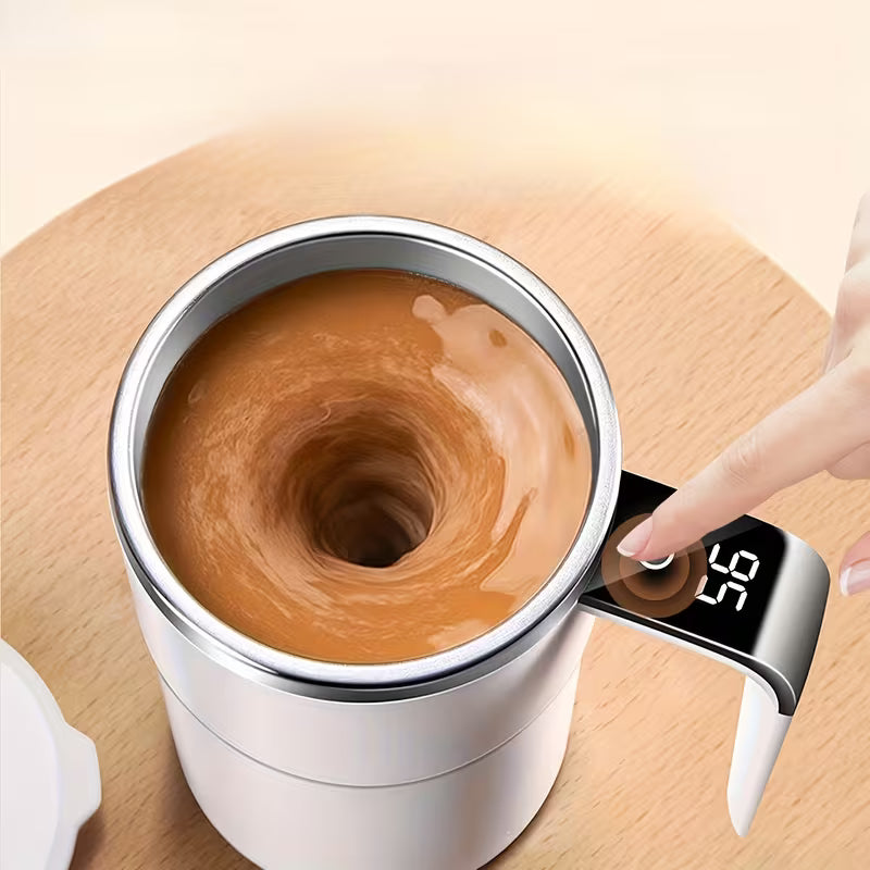 Automatic Stirring Coffee Cup