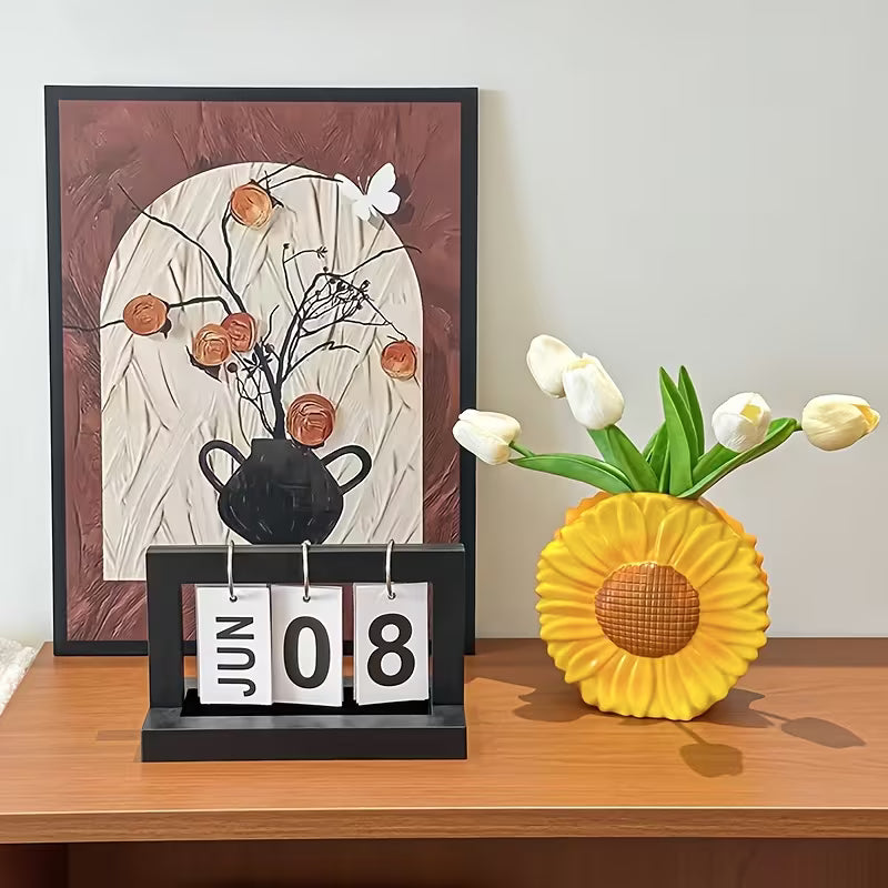 Sunflower Ceramic Vase