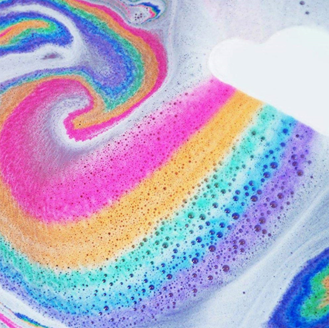 Rainbow Cloud Bath Bomb
