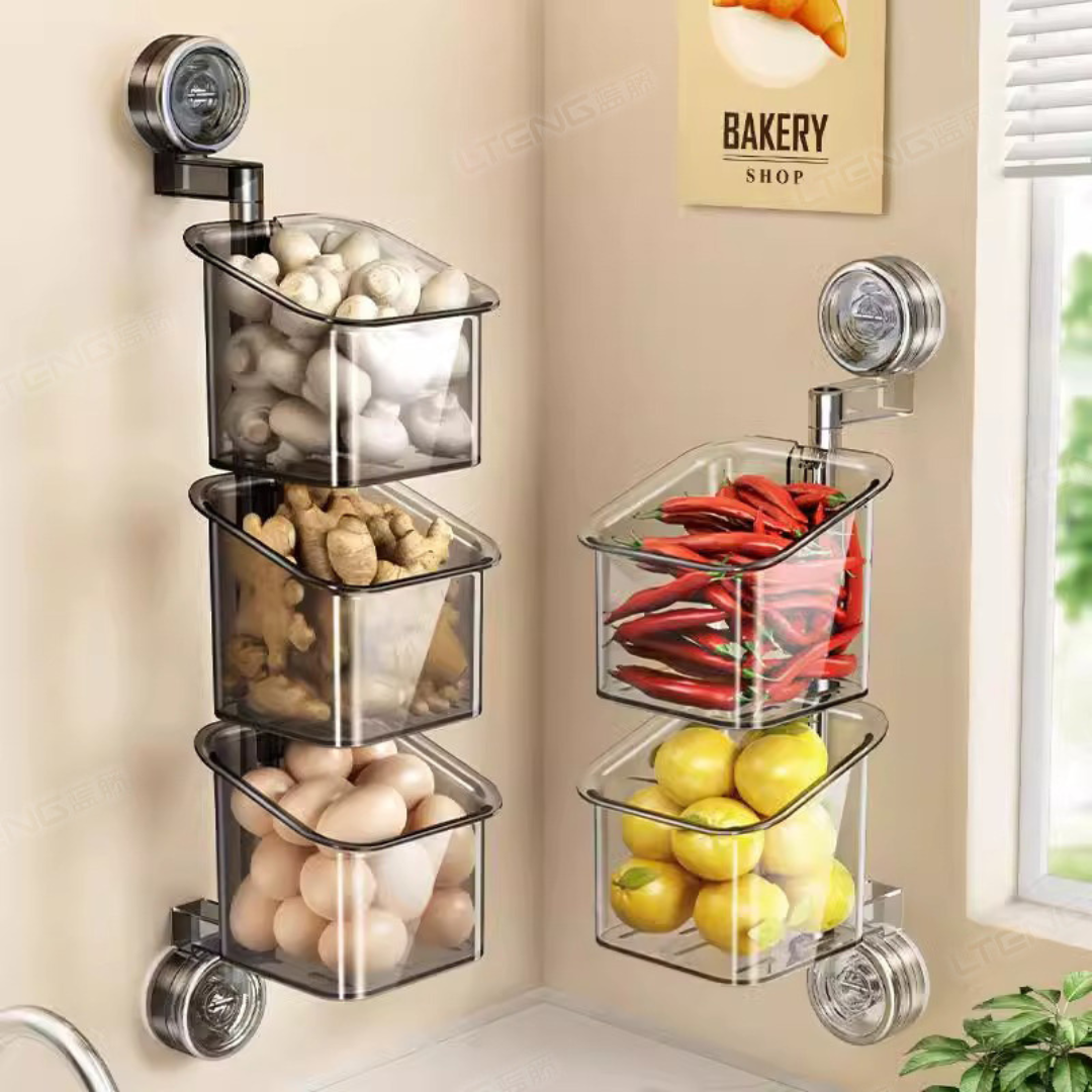 Wall Mounted Rotating Organizer