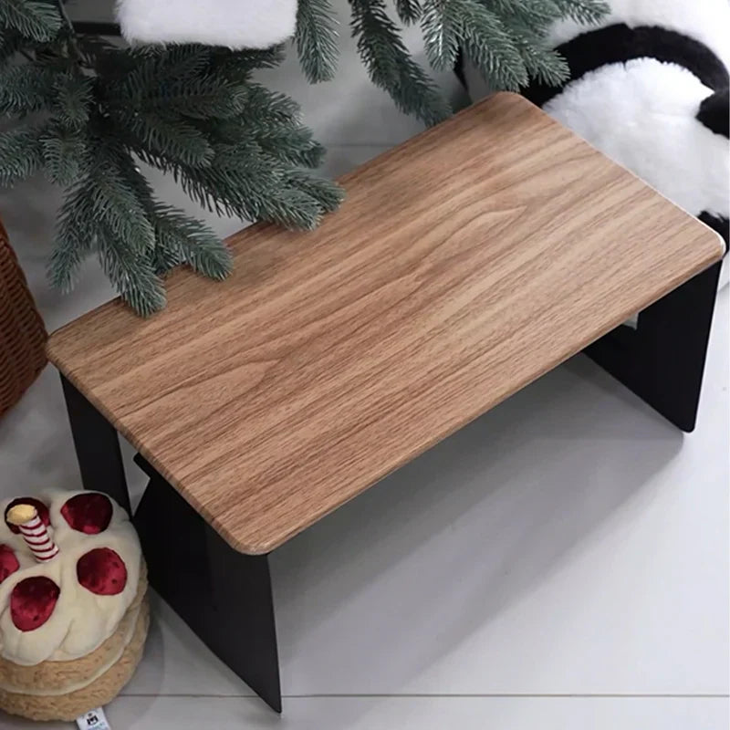 Foldable Wooden Laptop Stand