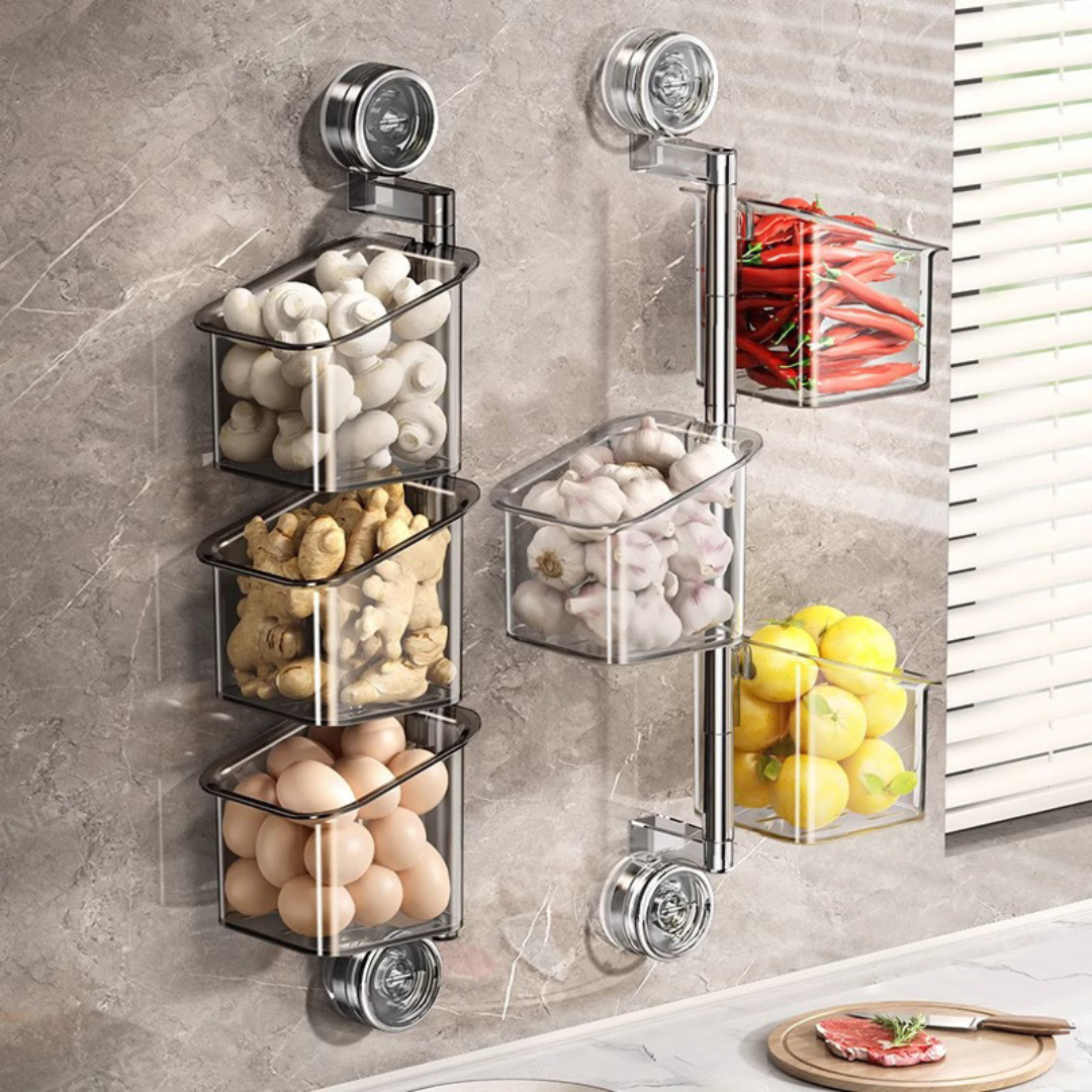 Wall Mounted Rotating Organizer