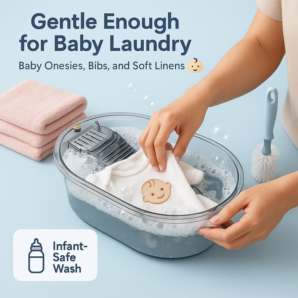 Mini Wash Tub with Scrub Board