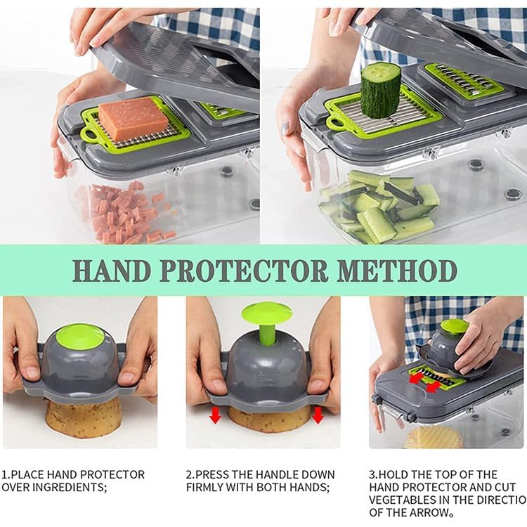 14 in 1 Kitchen Chopper & Slicer