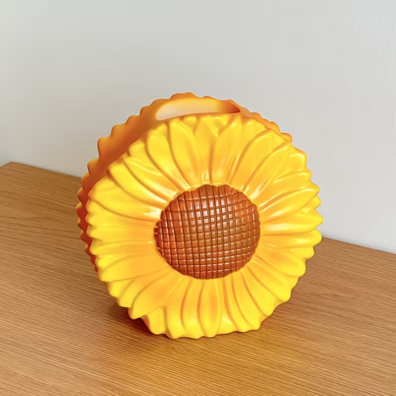 Sunflower Ceramic Vase