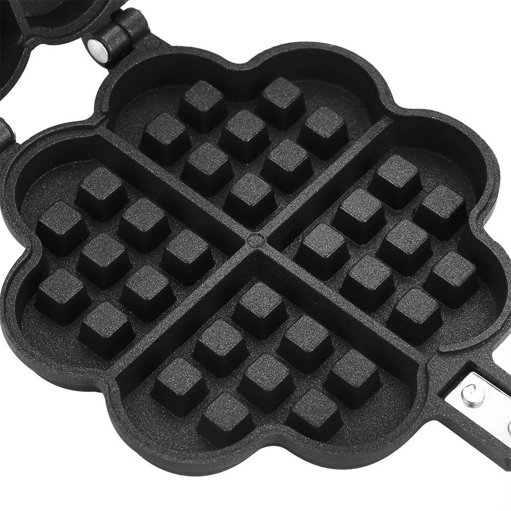 Heart-Shaped Waffle Maker Pan