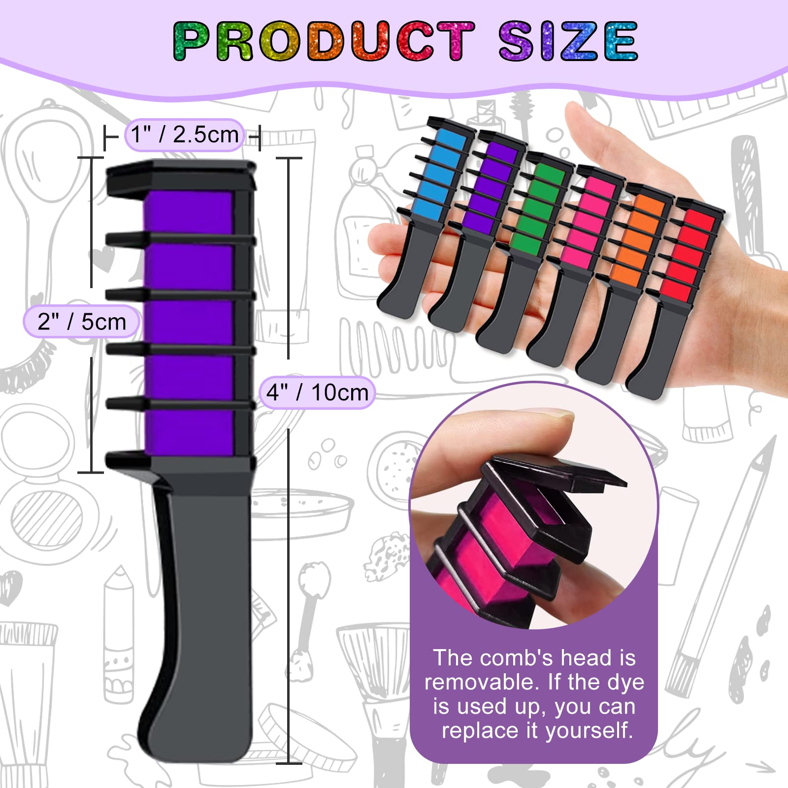 Quick Hair Color Chalk
