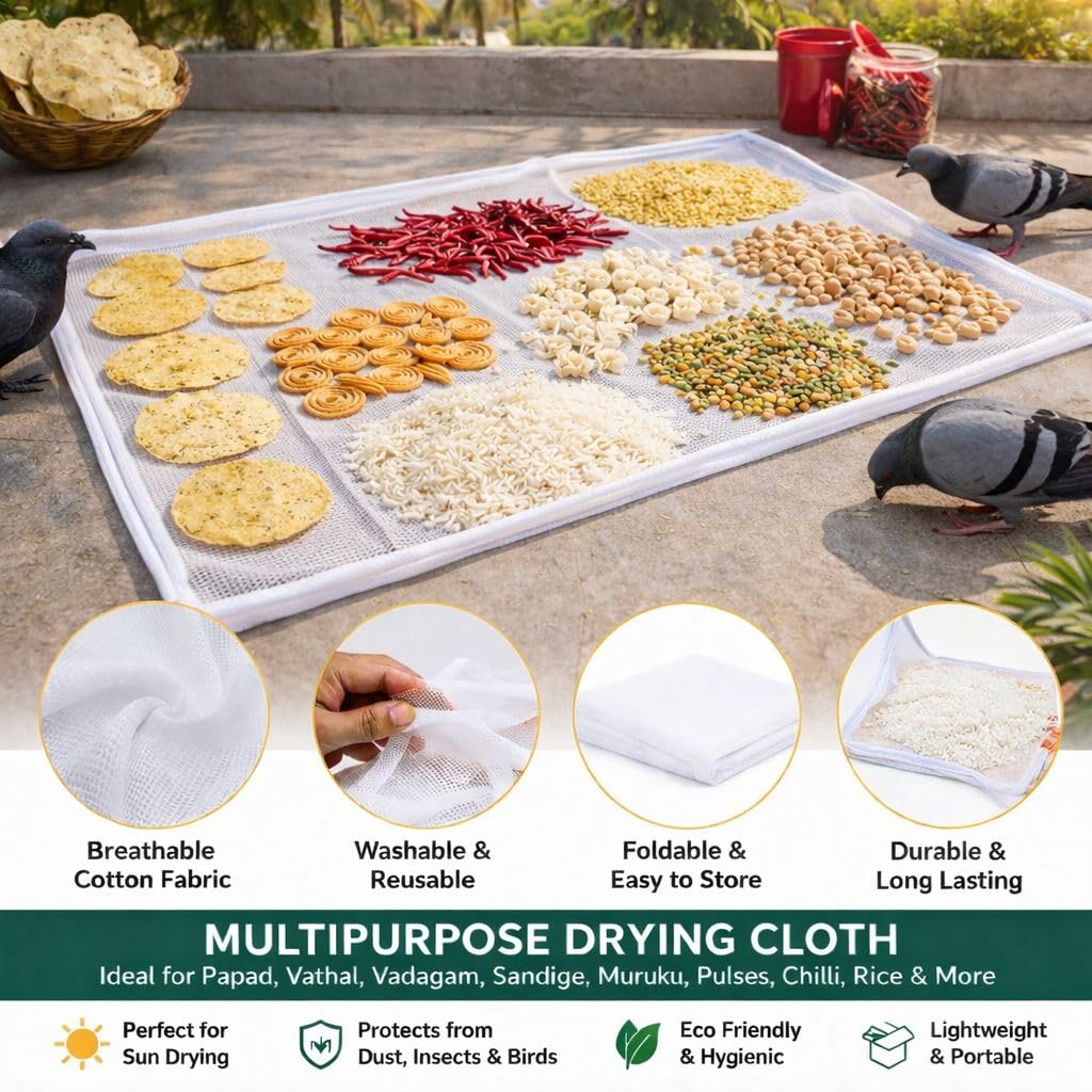 Multipurpose Sun Drying Cloth