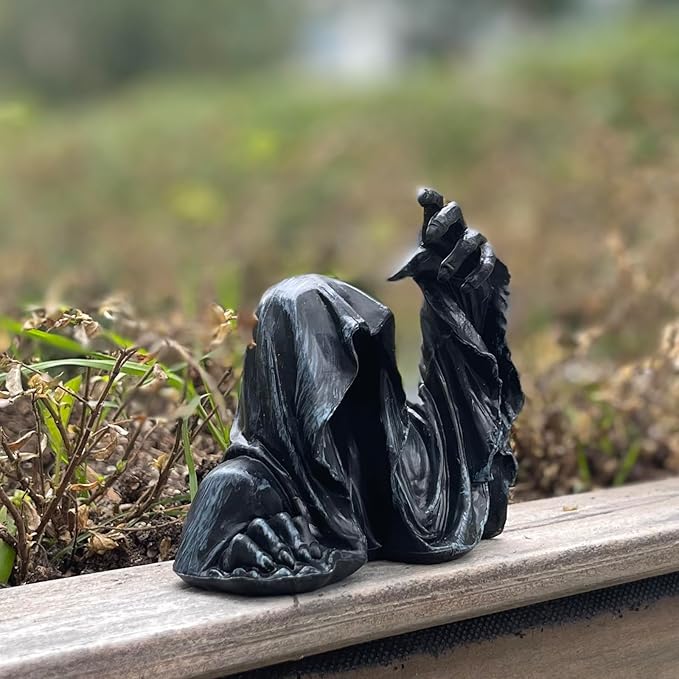 Grim Reaper Half Statue