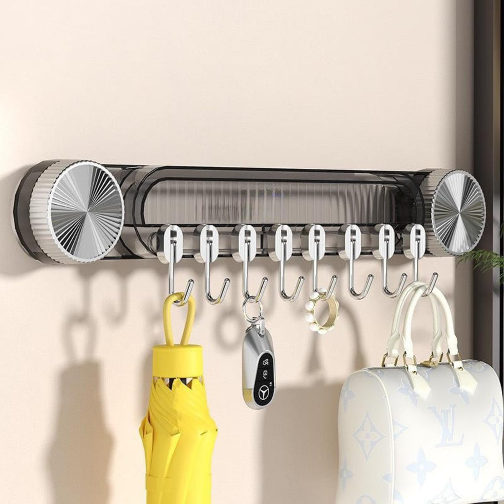 Wall-Mounted Kitchen Organizer Rack
