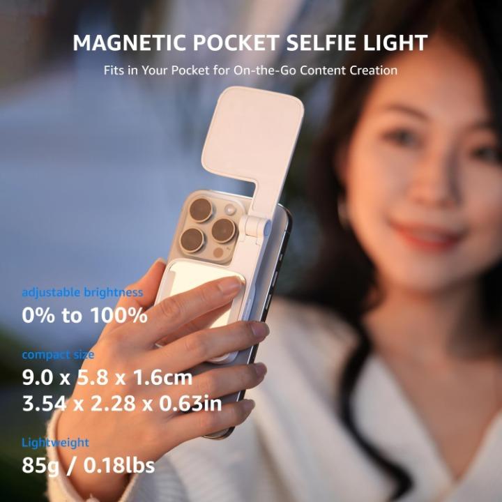 Magnetic Pocket Selfie Light