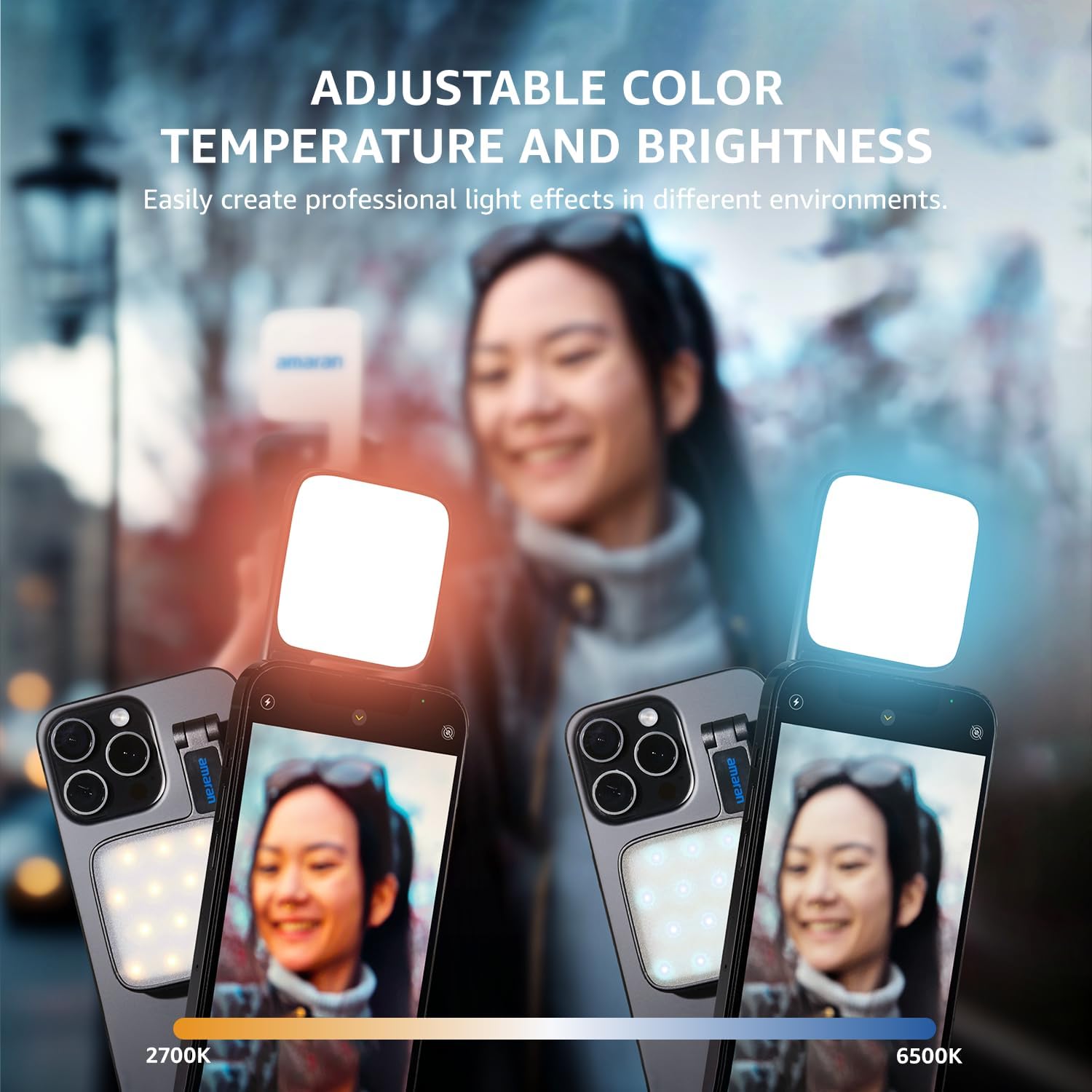 Magnetic Pocket Selfie Light