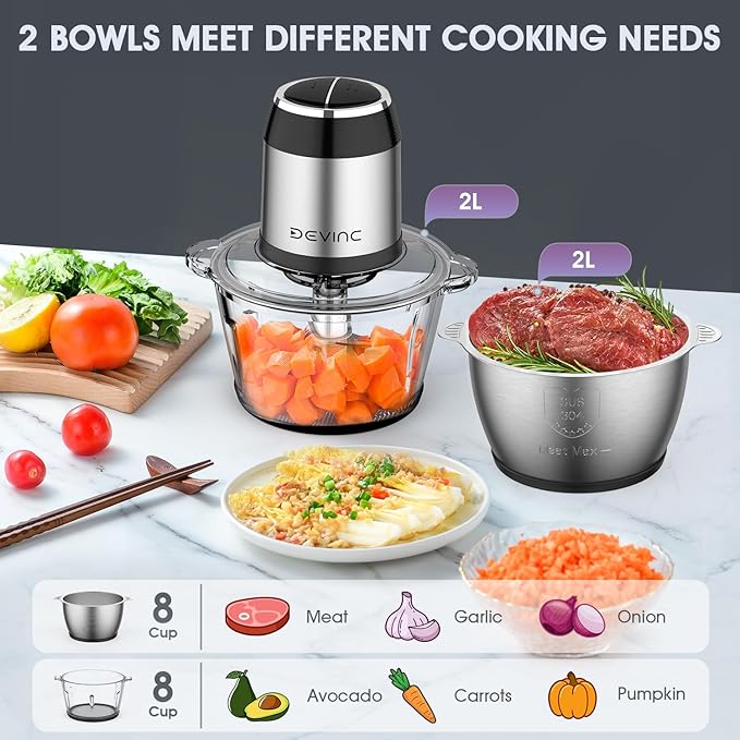 Stainless Steel Food Chopper