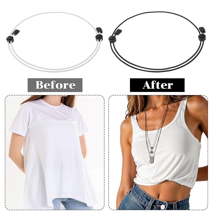 Adjustable Crop Top Band