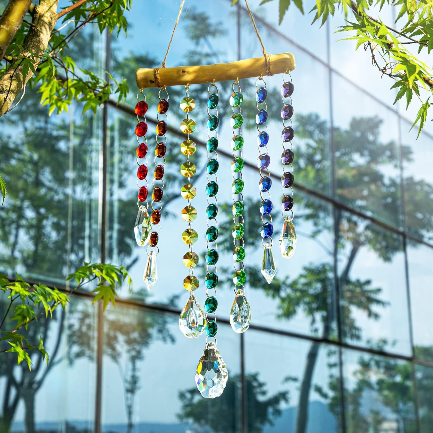Rainbow Crystal Suncatcher