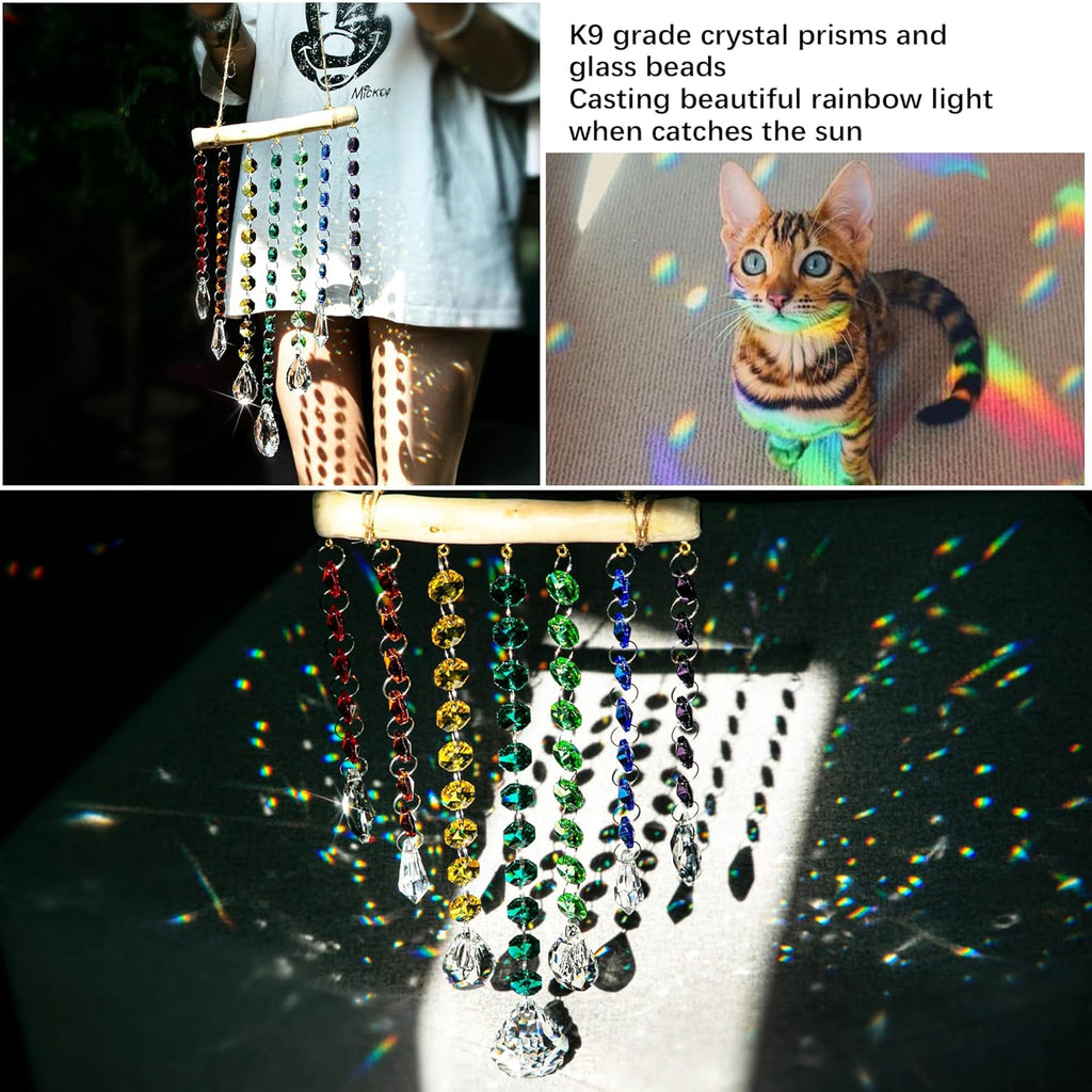 Rainbow Crystal Suncatcher