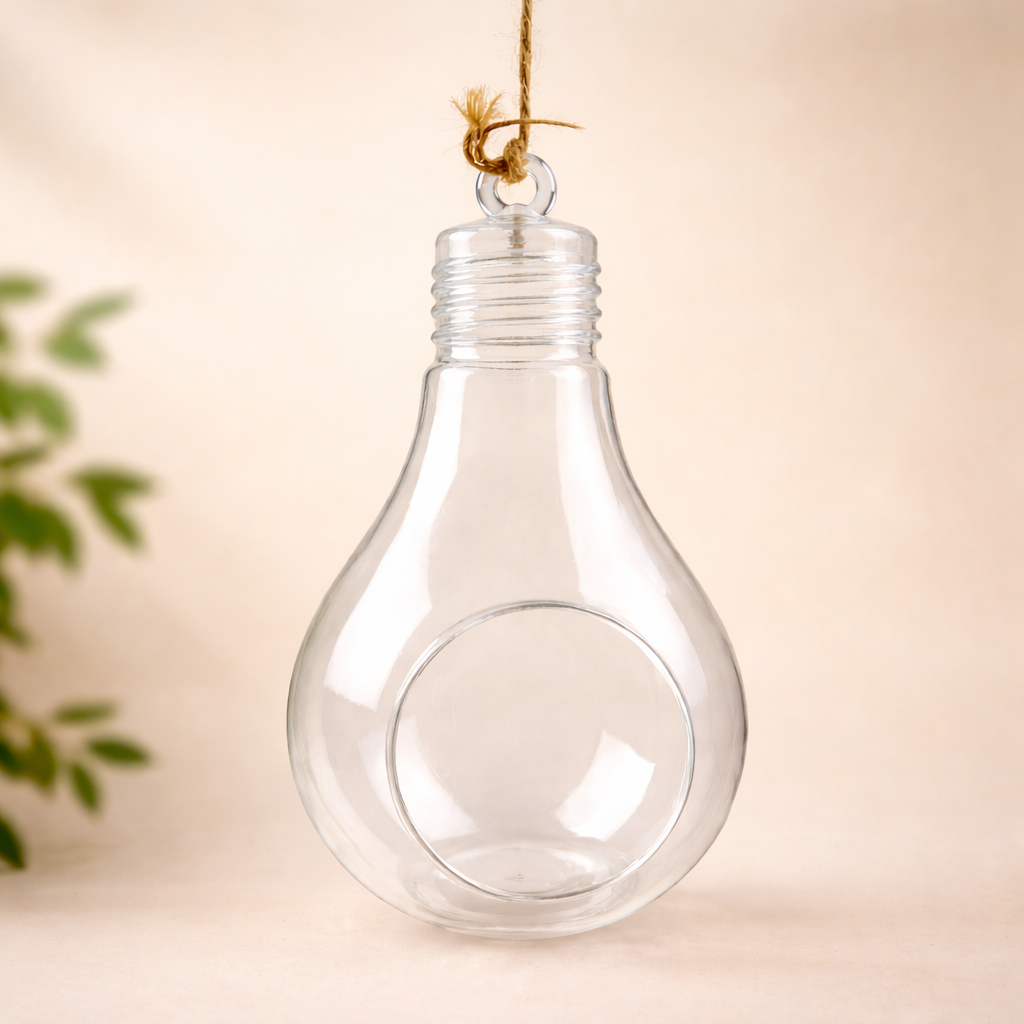 Decorative Glass Bulb Vase
