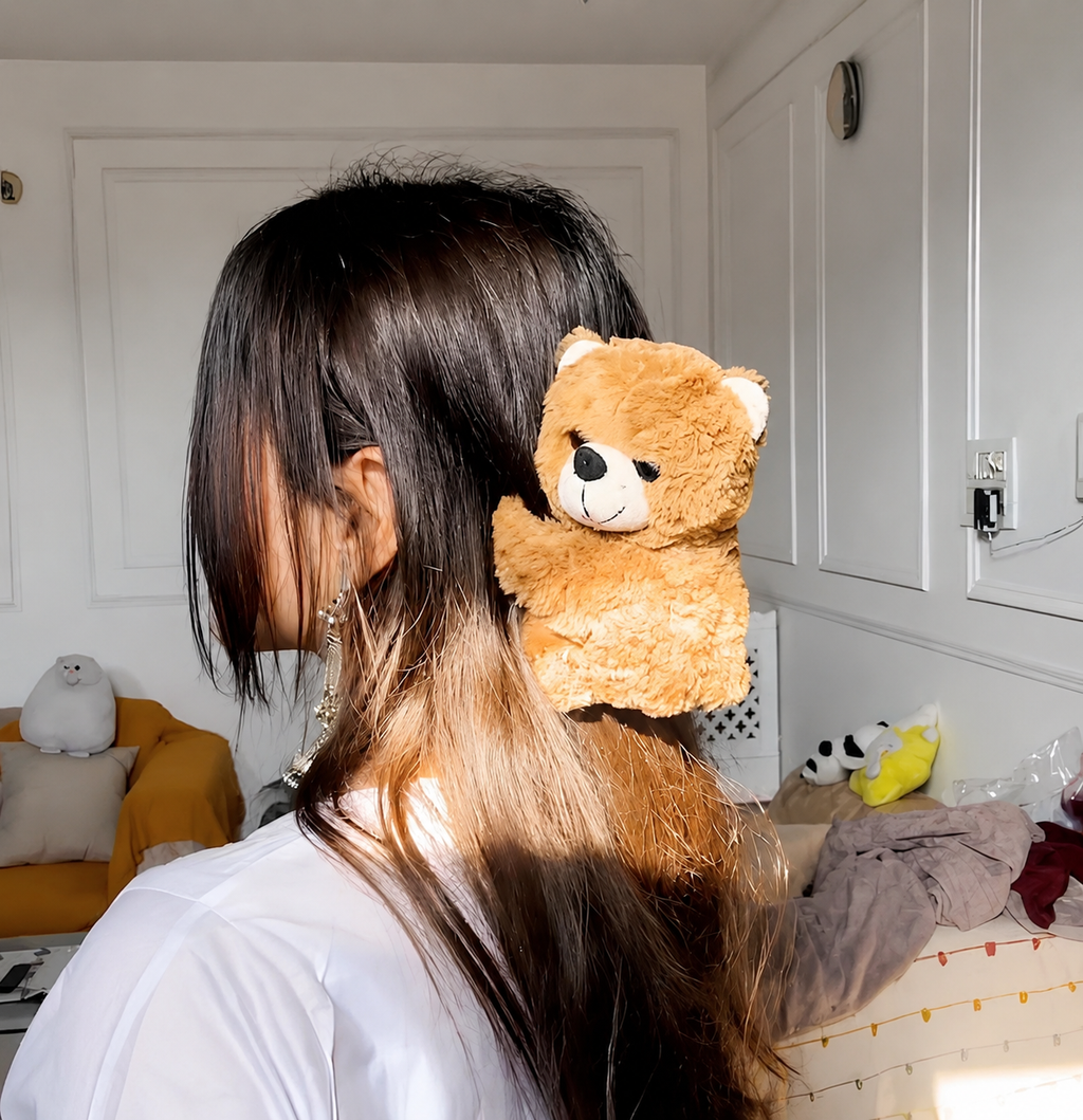 Teddy Bear Hair Clip