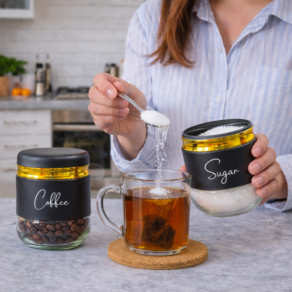 3-Piece Glass Storage Jar Set