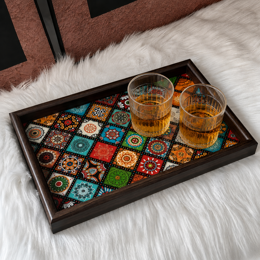 Printed Wooden Tray