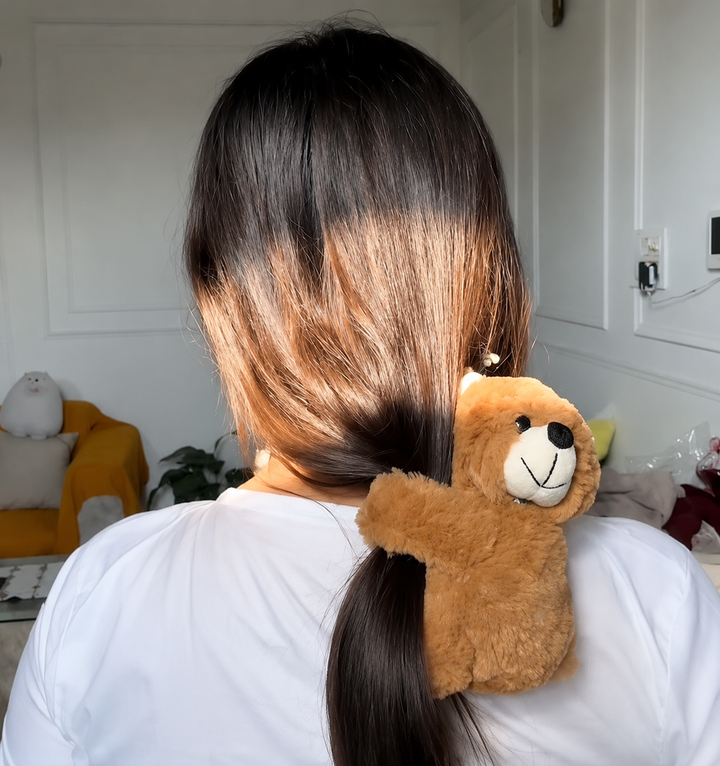 Teddy Bear Hair Clip