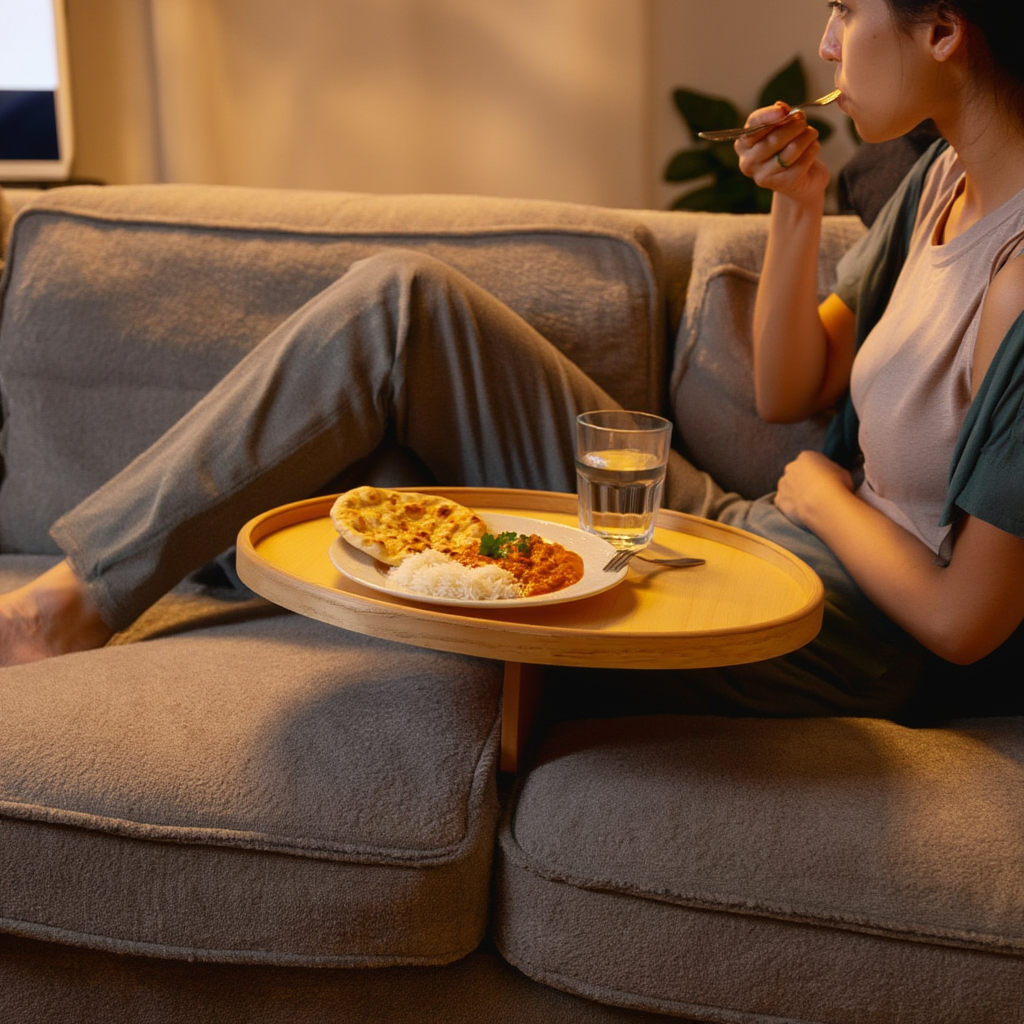 Couch Cushion Table Tray