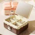 Mini Jewelry Storage Box with Mirror