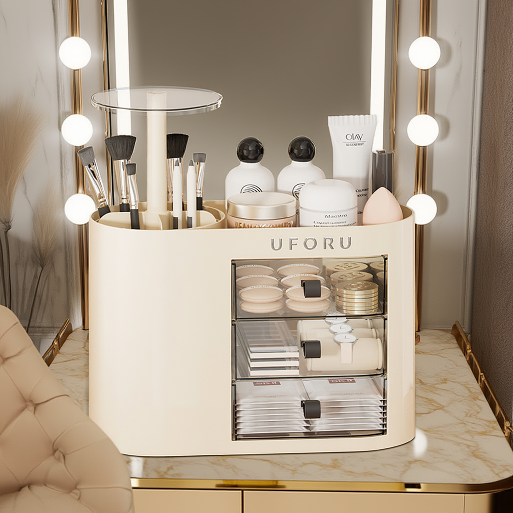 Elegant cosmetic organizer