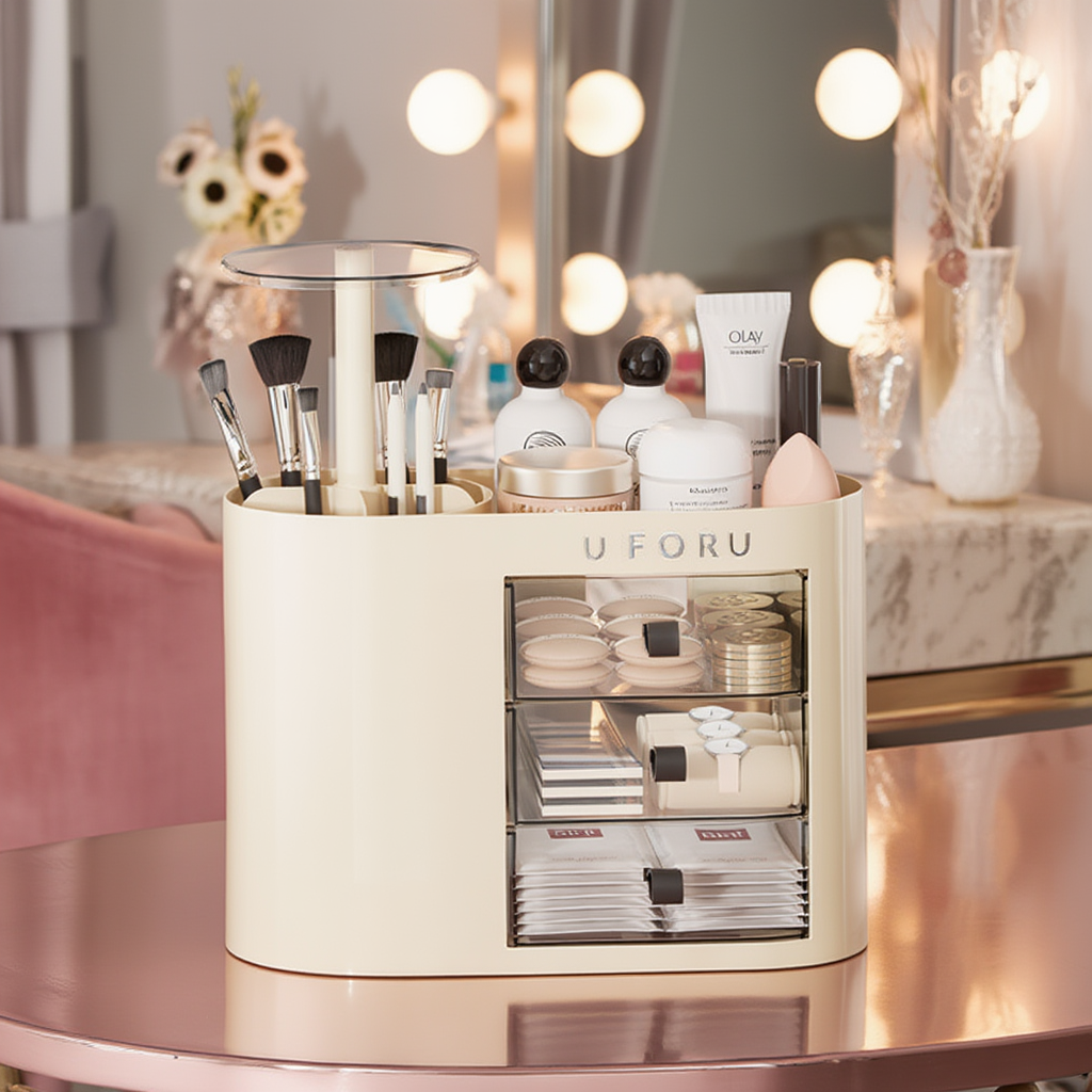 Elegant cosmetic organizer