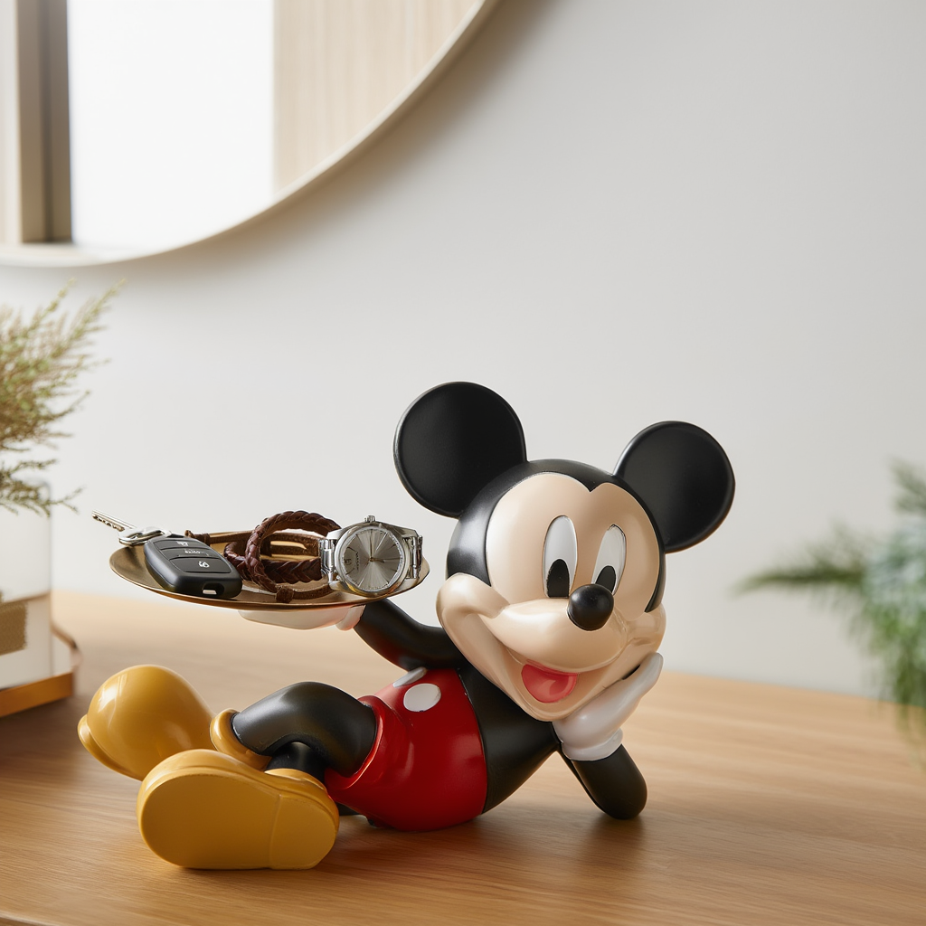 Mickey Decor with Tray