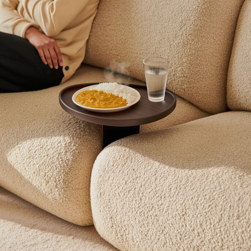 Couch Cushion Table Tray