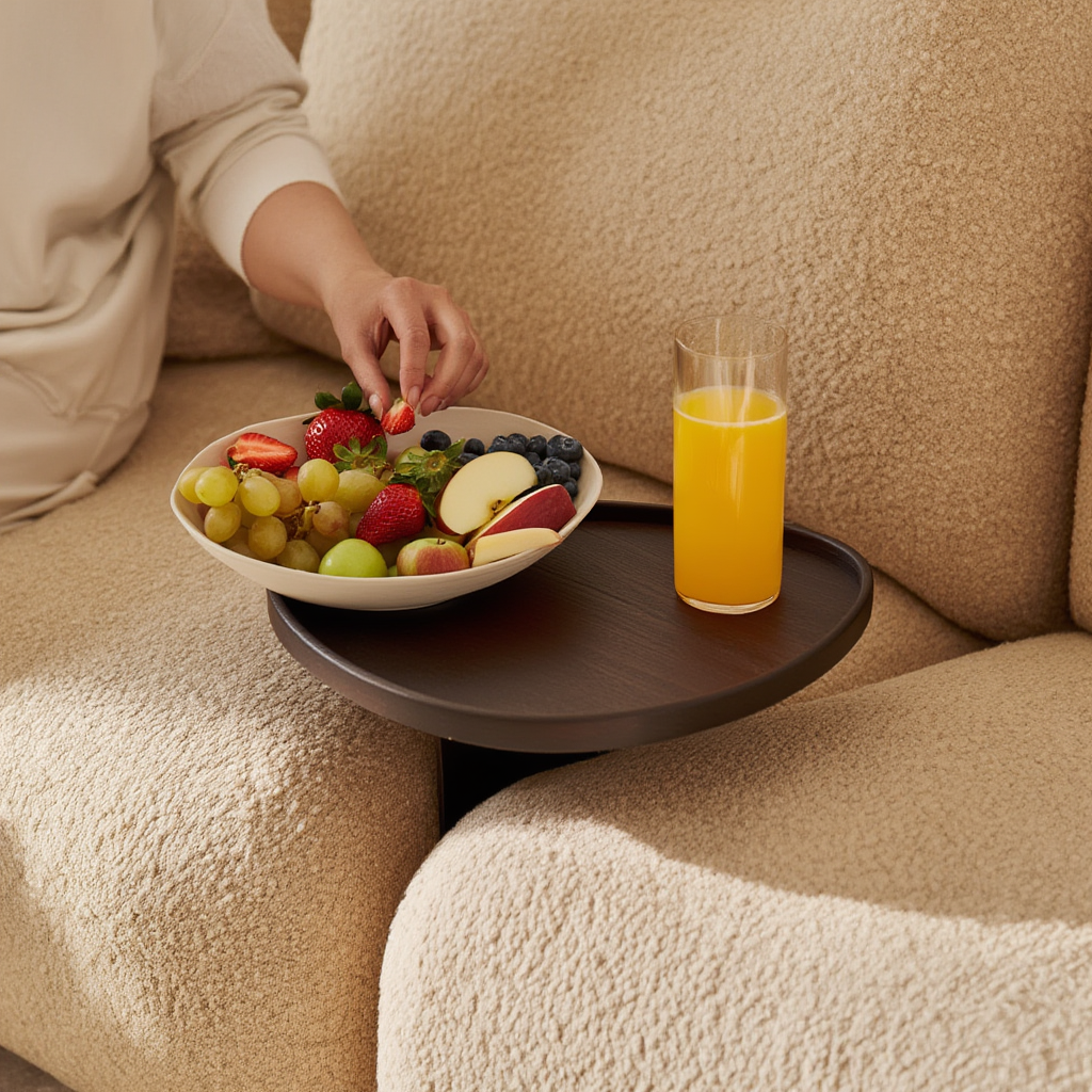 Couch Cushion Table Tray