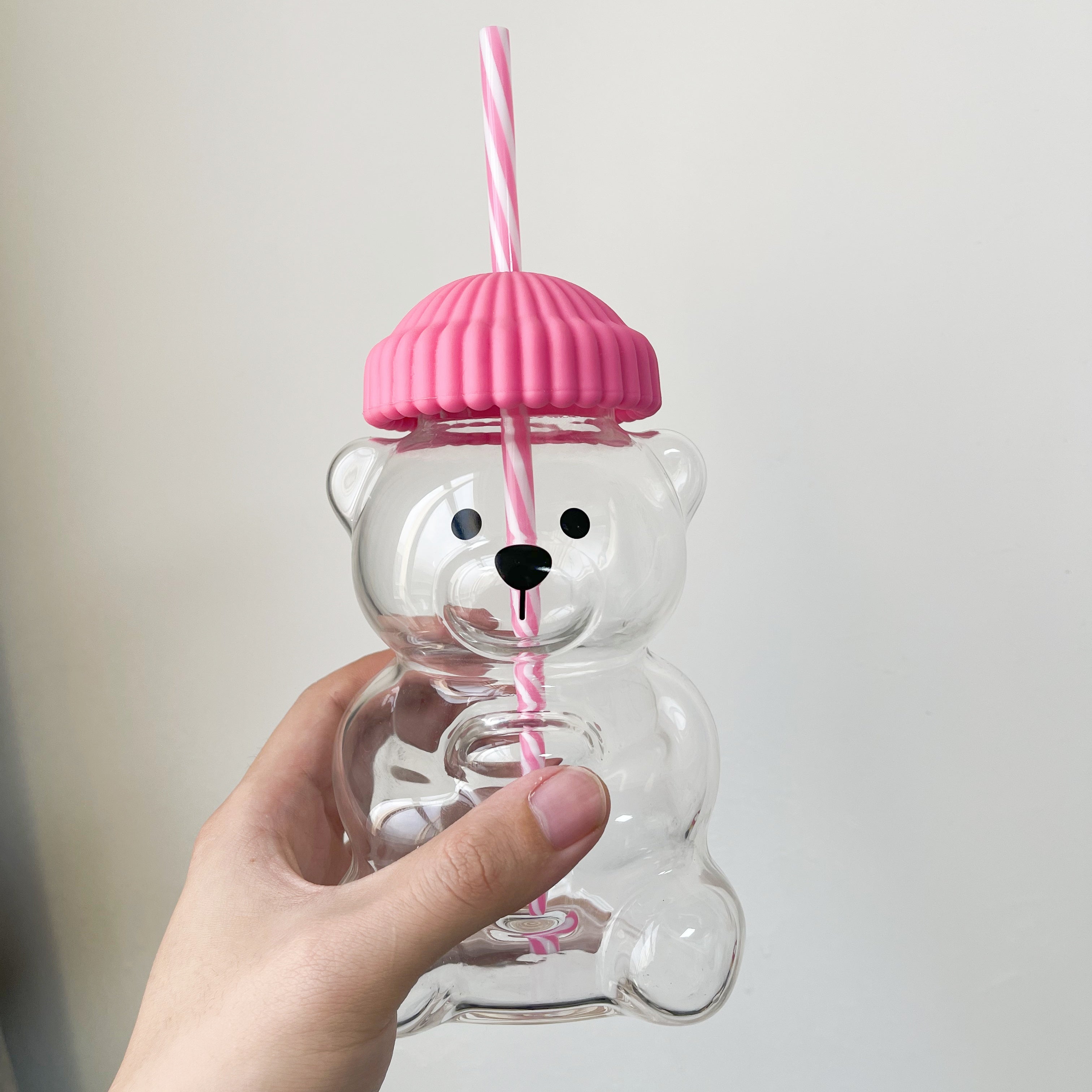 Teddy Bear Glass Cup