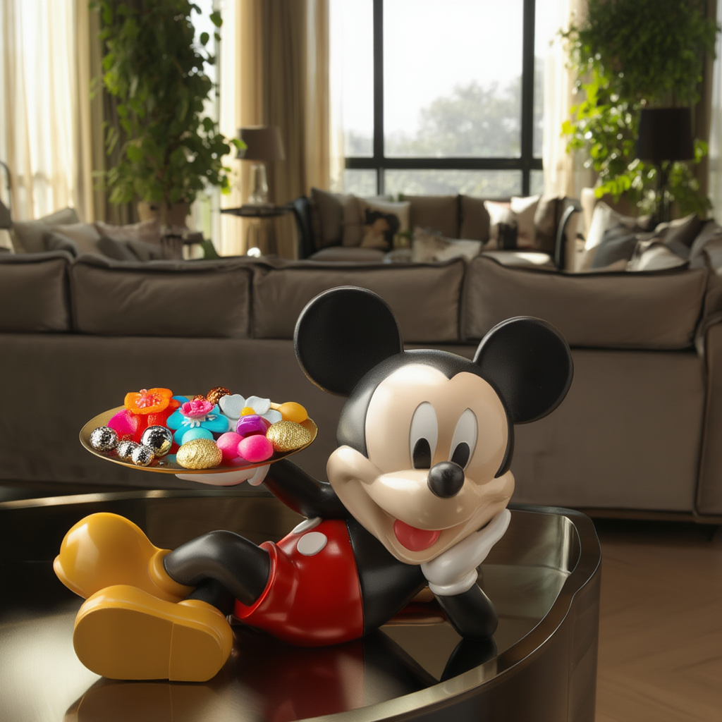 Mickey Decor with Tray