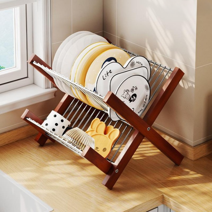 Foldable Dish Drying Rack