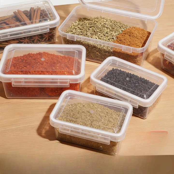 Transparent Food Storage Containers