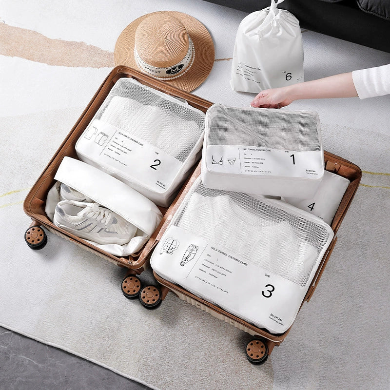 Travel Packing Organizer Set