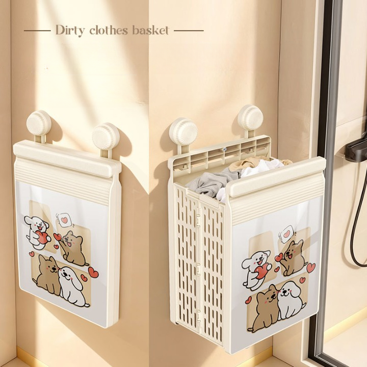 Bathroom Wall-mounted Laundry Basket