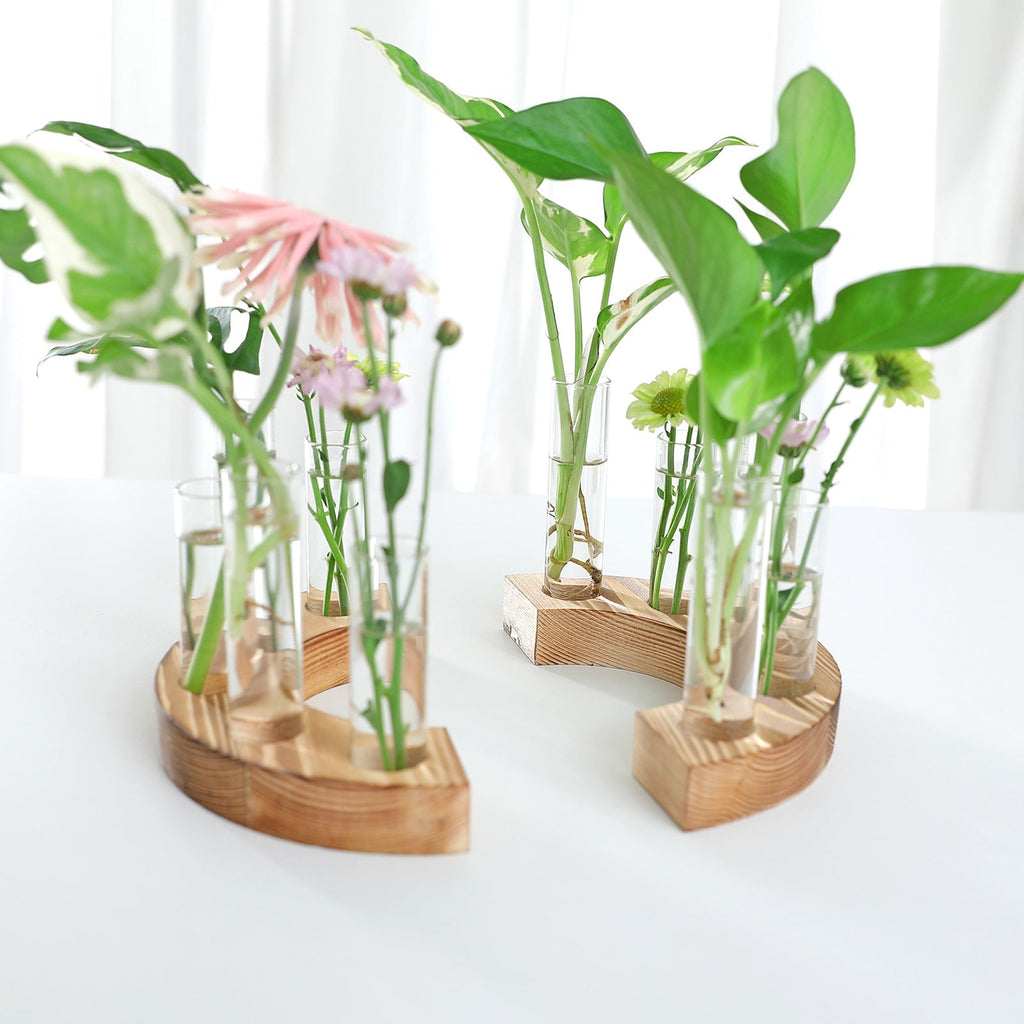 Creative Wooden Tulip Vase