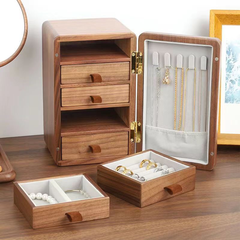 Wooden Jewelry Storage Box