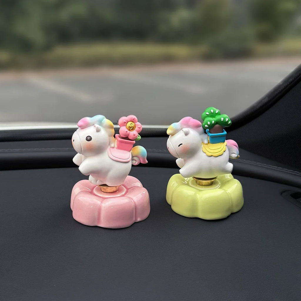 Spin Horse Car Ornament