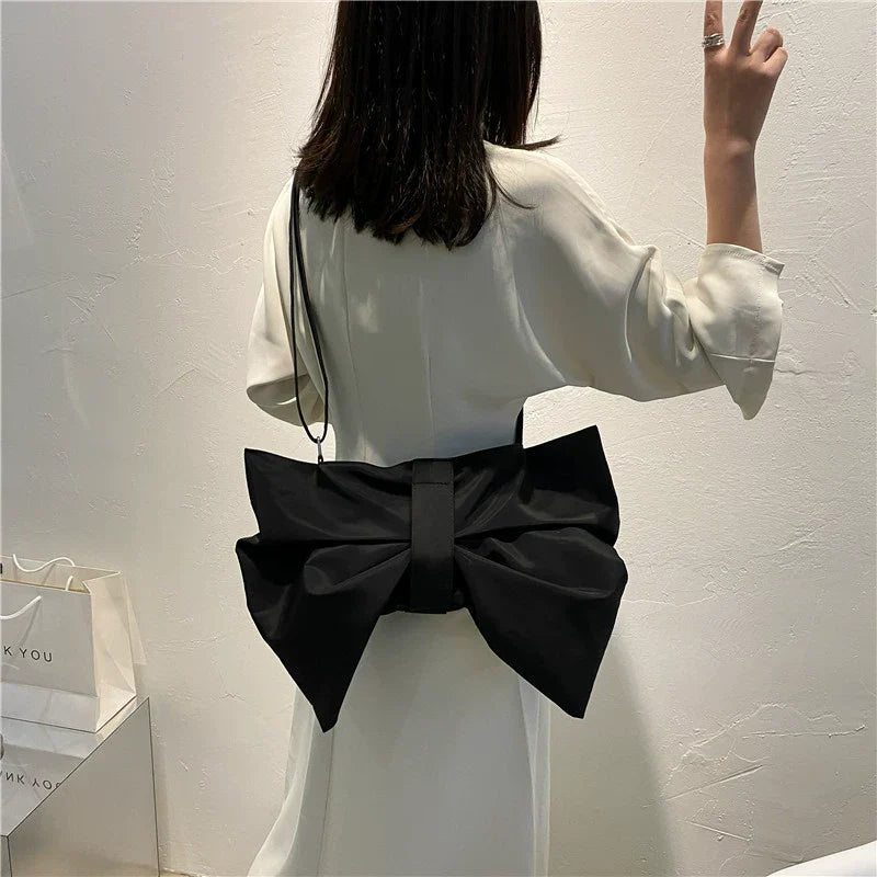 Elegant Ribbon Bow Bag