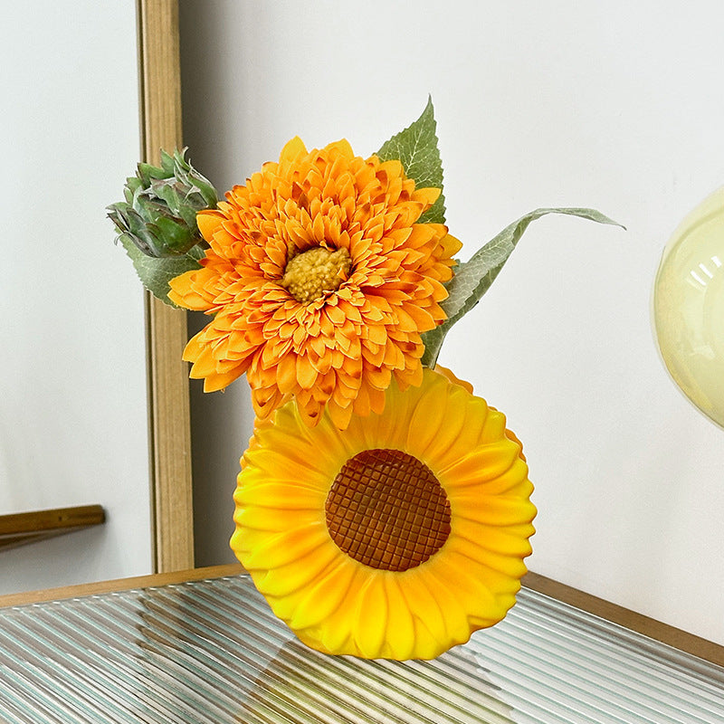 Sunflower Ceramic Vase