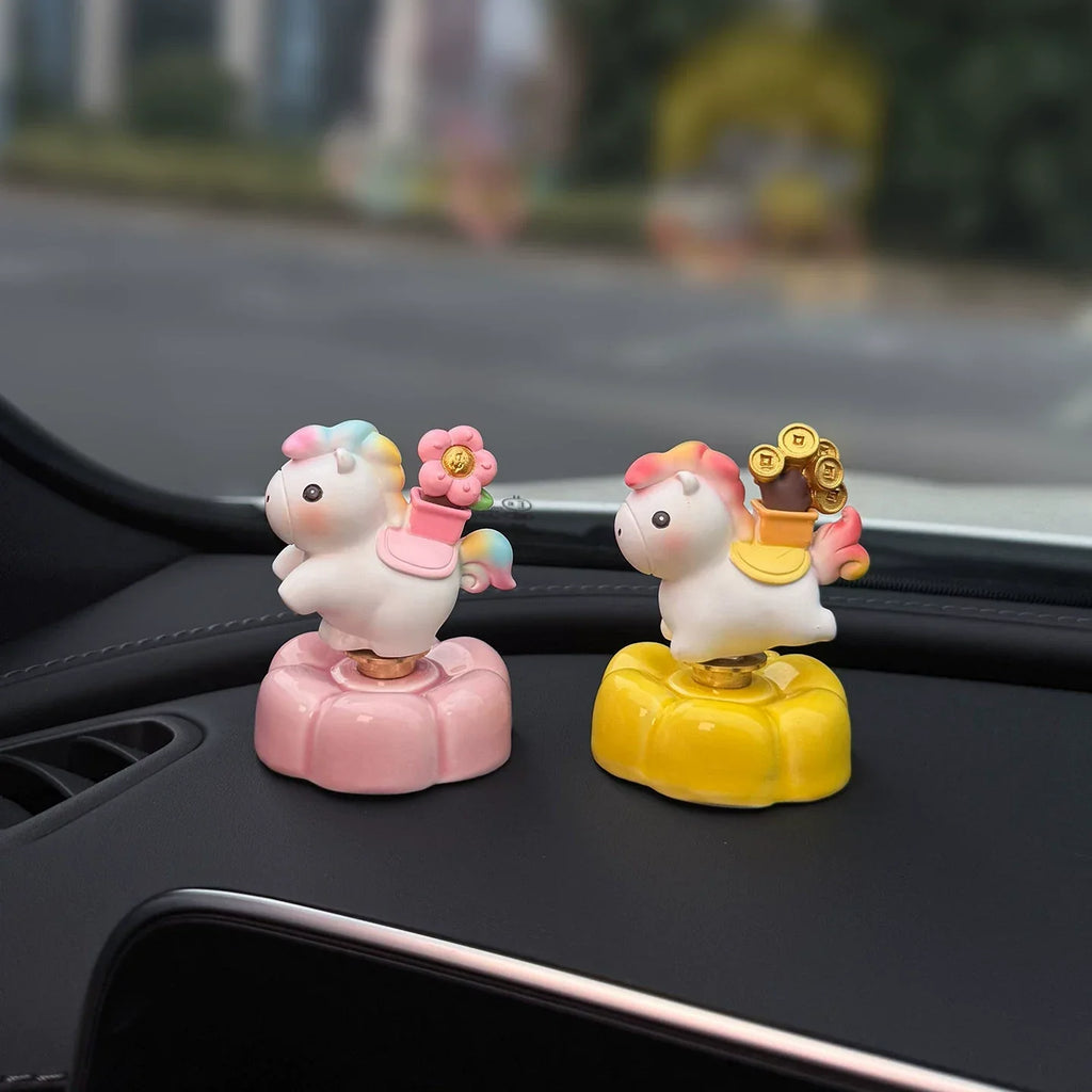 Spin Horse Car Ornament