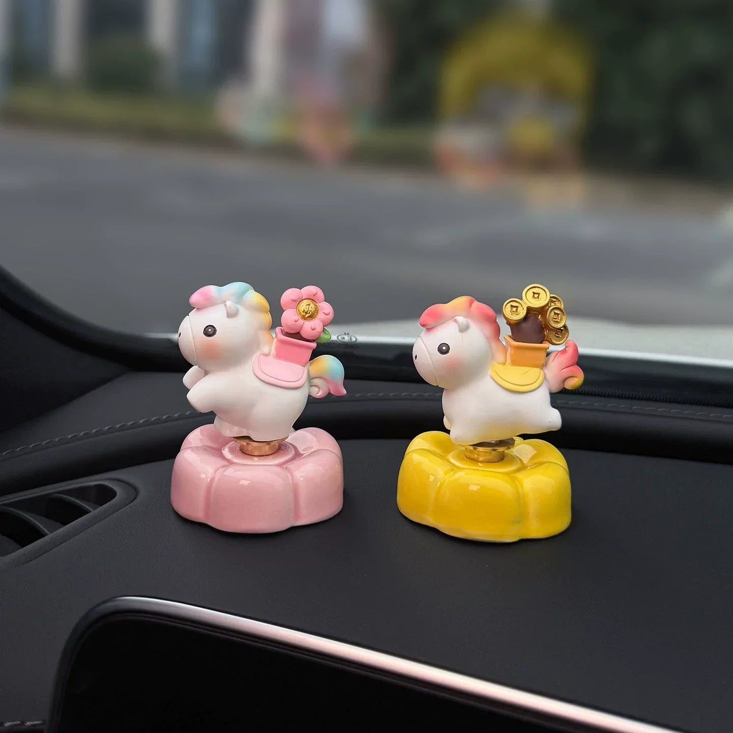 Spin Horse Car Ornament