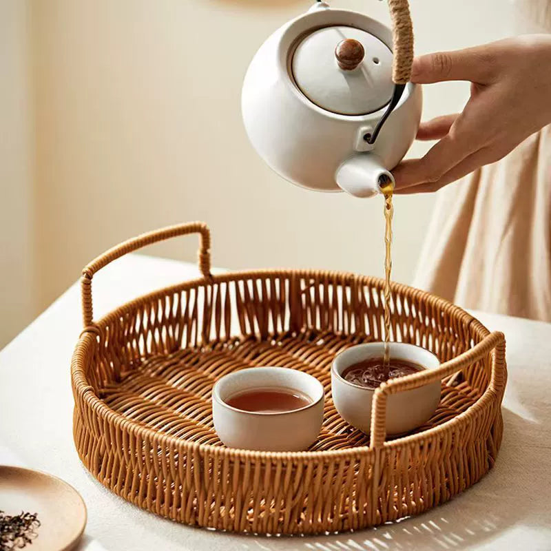 Woven Snack Trays