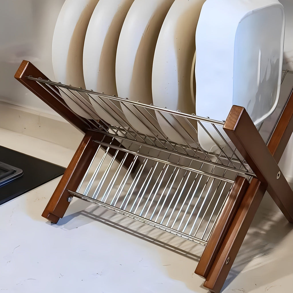 Foldable Dish Drying Rack