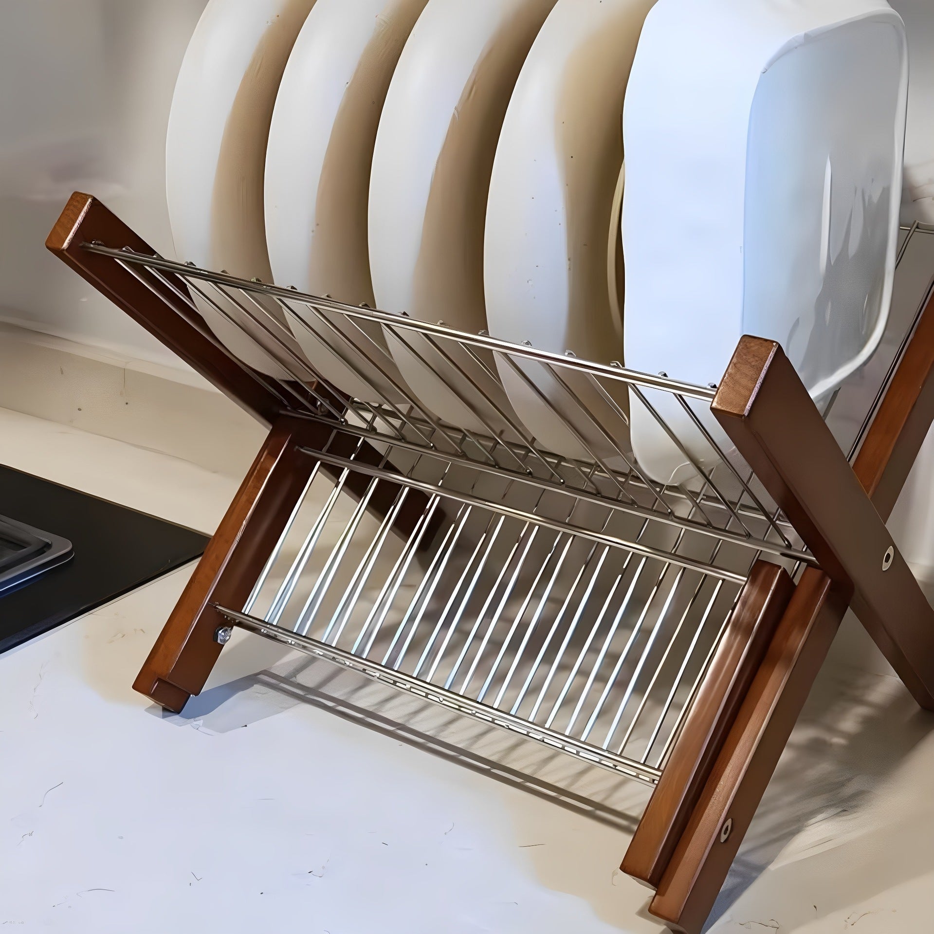 Foldable Dish Drying Rack