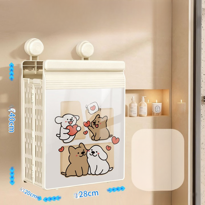 Bathroom Wall-mounted Laundry Basket