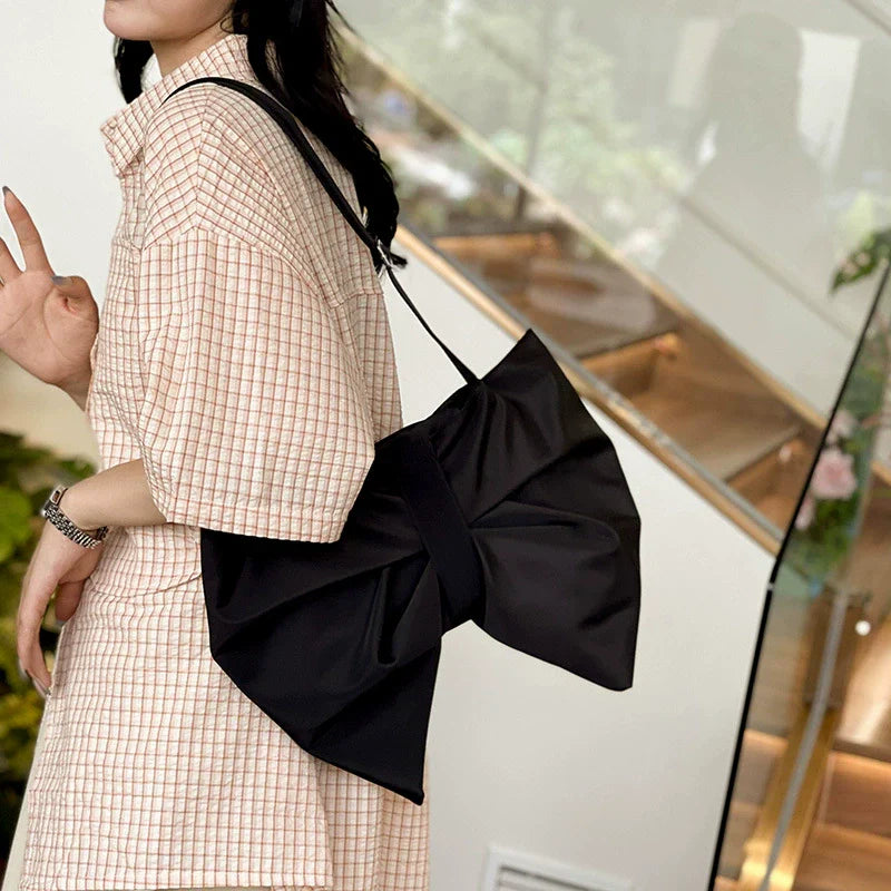 Elegant Ribbon Bow Bag